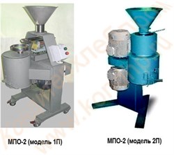 Мельницы для получения пасты из орехов МПО-2 (1П; 1П-ВД; 2П; 2П-ВД)