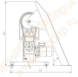 Мешкоопрокидыватель электромеханический цепной М-60 (Ц) - фото 6695
