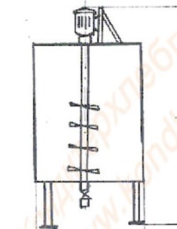 Машина мочкопротирочная вертикальная лопастная периодического действия активаторного типа ММЛ-320/ММВ-650/ММВ-1100 - фото 7132