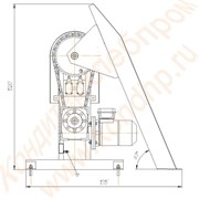 Мешкоопрокидыватель электромеханический цепной М-60 (Ц)